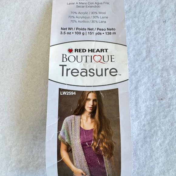 HANDMADE Crochet Moss Stitch Infinity Scarf NWT One of a Kind - Picture 12 of 12